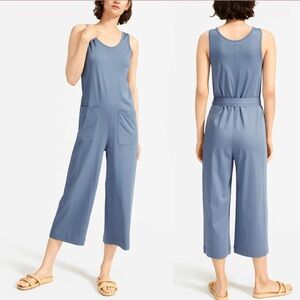 Everlane The Luxe Cotton Jumpsuit Size large cotton bohemian lightweight travel